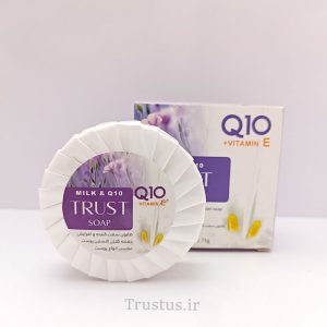 صابون شیر و Q10 تراست برای انواع پوست