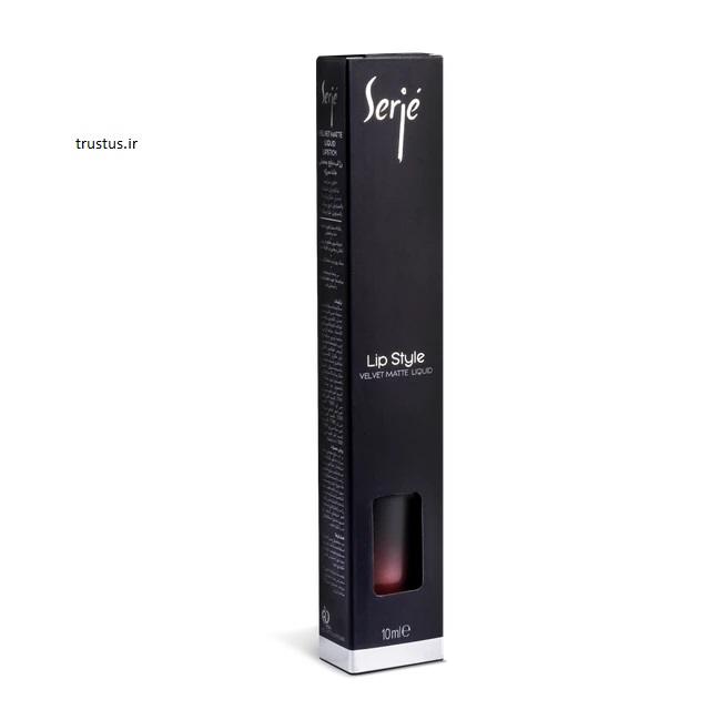 رژ لب مایع مخملی مات سرژه کد 103 (Pink Nude)