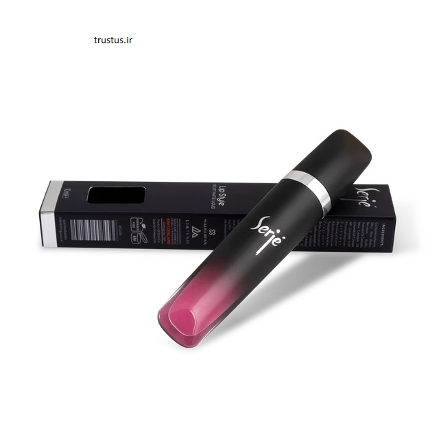 رژ لب مایع مخملی مات سرژه کد 106 (Magenta Pink) - Image 2
